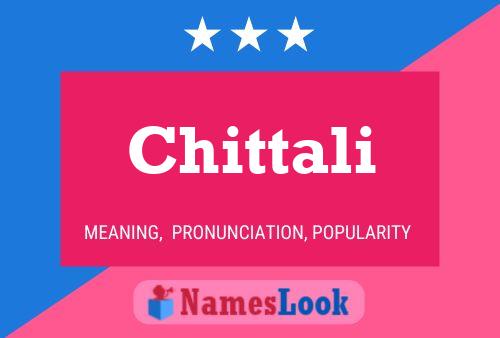 Постер имени Chittali