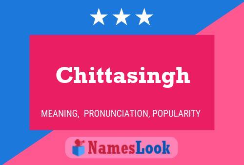 Постер имени Chittasingh