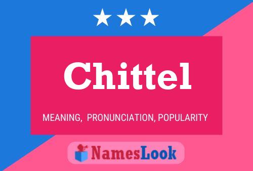 Постер имени Chittel