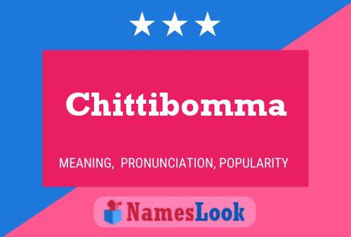 Постер имени Chittibomma