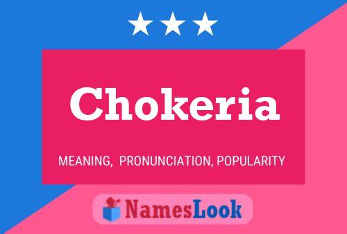 Постер имени Chokeria