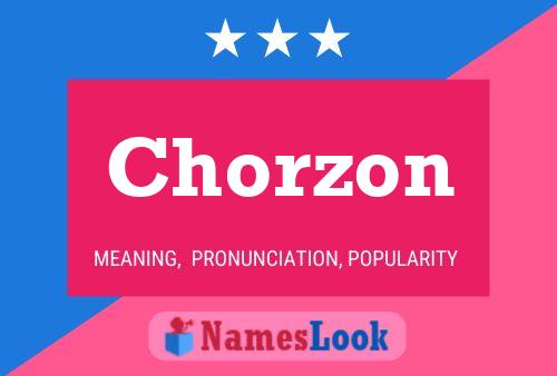 Постер имени Chorzon