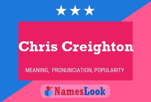 Постер имени Chris Creighton