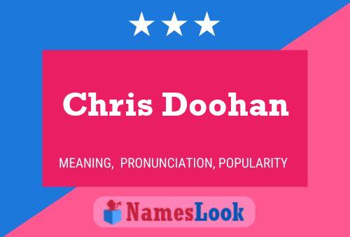 Постер имени Chris Doohan