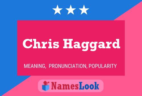 Постер имени Chris Haggard