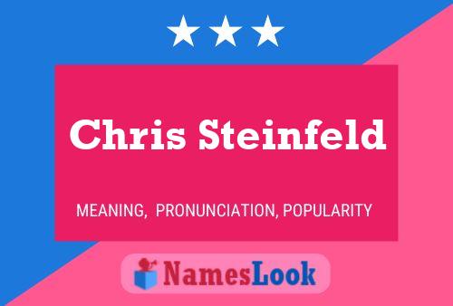 Постер имени Chris Steinfeld