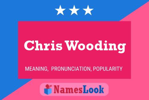 Постер имени Chris Wooding