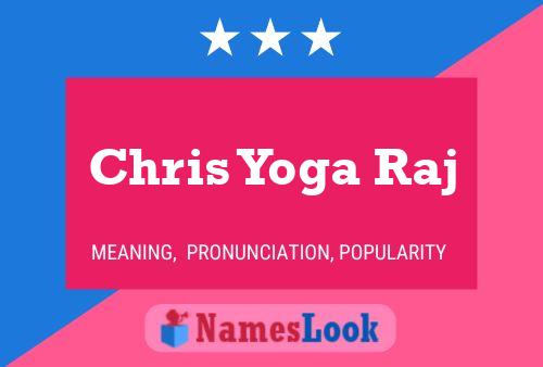 Постер имени Chris Yoga Raj