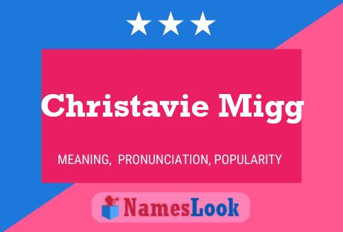 Постер имени Christavie Migg