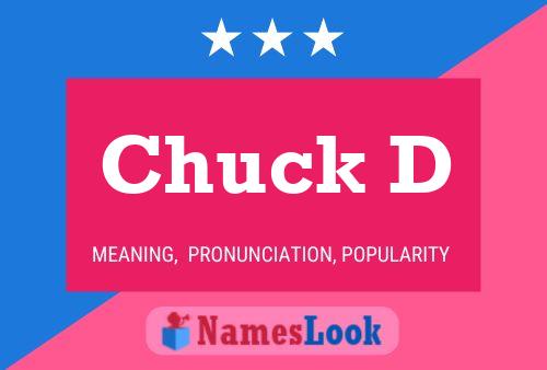 Постер имени Chuck D