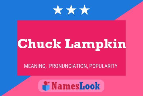 Постер имени Chuck Lampkin