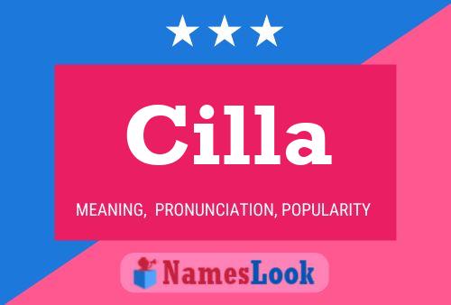 Постер имени Cilla