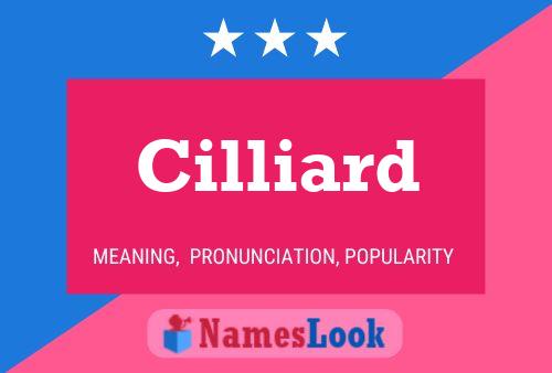 Постер имени Cilliard