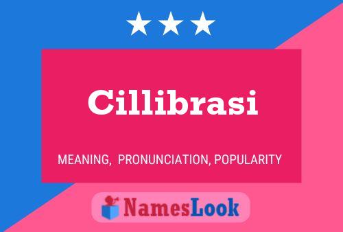 Постер имени Cillibrasi