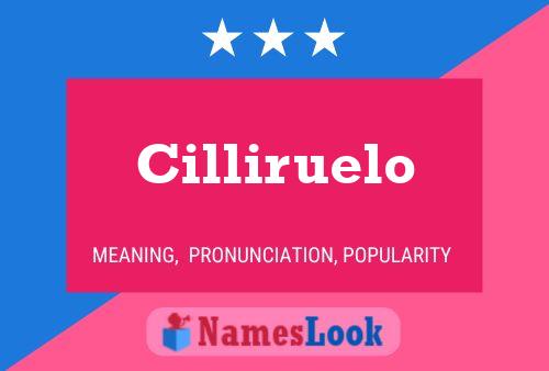 Постер имени Cilliruelo