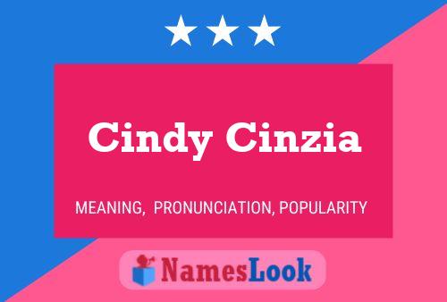 Постер имени Cindy Cinzia