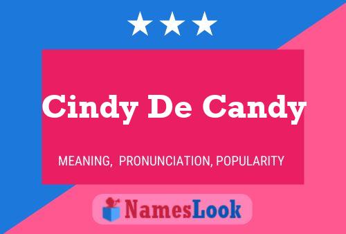 Постер имени Cindy De Candy