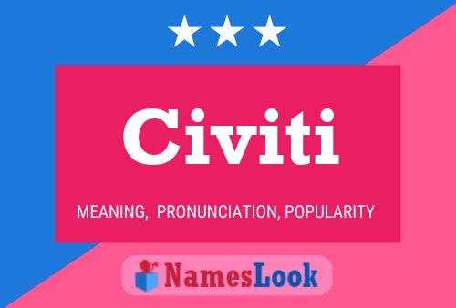 Постер имени Civiti