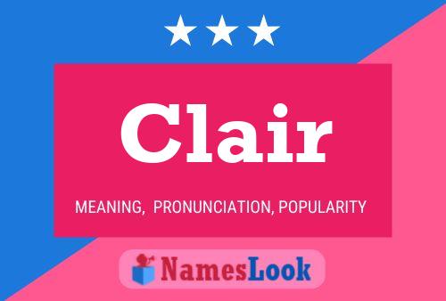 Постер имени Clair