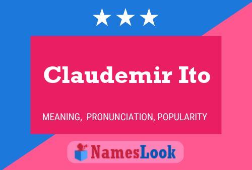 Постер имени Claudemir Ito