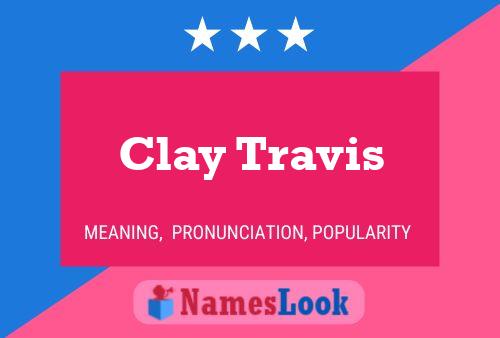 Постер имени Clay Travis