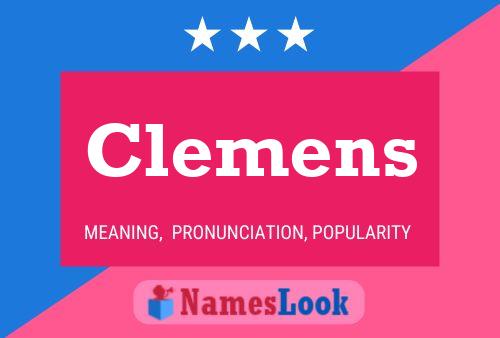 Постер имени Clemens