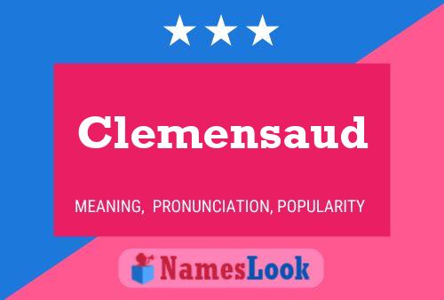 Постер имени Clemensaud