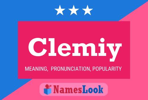 Постер имени Clemiy