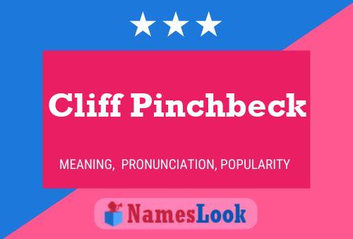 Постер имени Cliff Pinchbeck