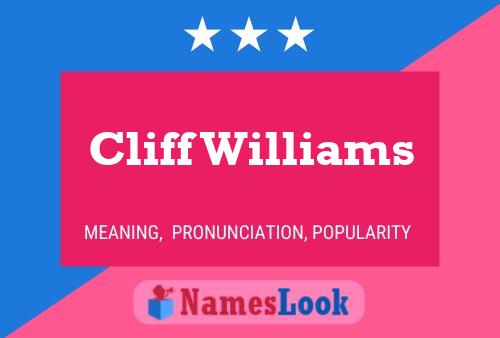 Постер имени Cliff Williams