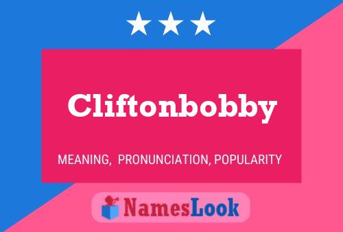 Постер имени Cliftonbobby