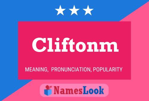 Постер имени Cliftonm