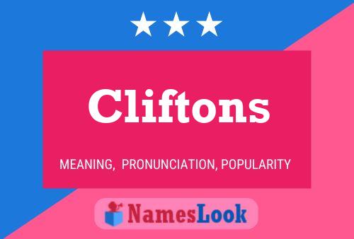 Постер имени Cliftons