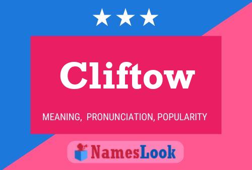 Постер имени Cliftow