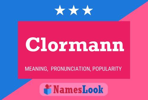 Постер имени Clormann