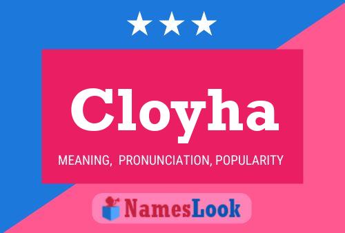 Постер имени Cloyha