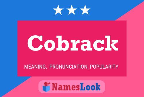 Постер имени Cobrack