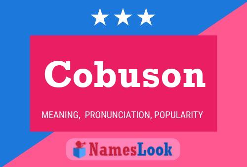 Постер имени Cobuson