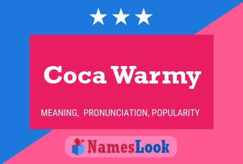 Постер имени Coca Warmy