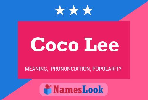 Постер имени Coco Lee