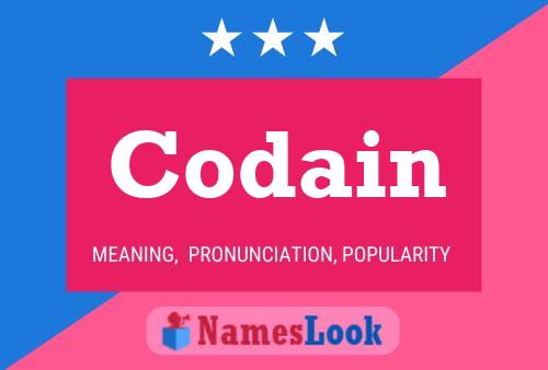 Постер имени Codain