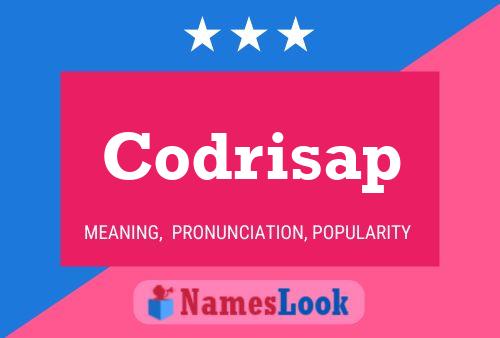 Постер имени Codrisap