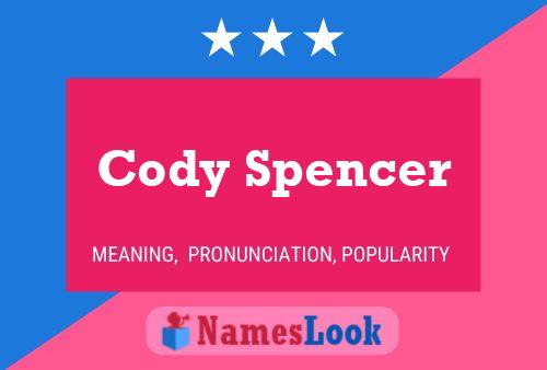 Постер имени Cody Spencer