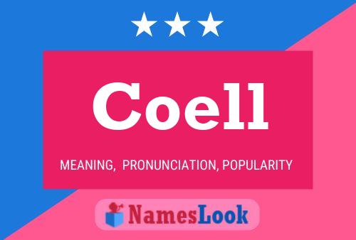 Постер имени Coell