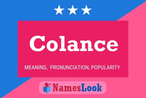 Постер имени Colance