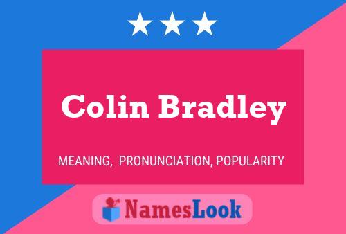 Постер имени Colin Bradley