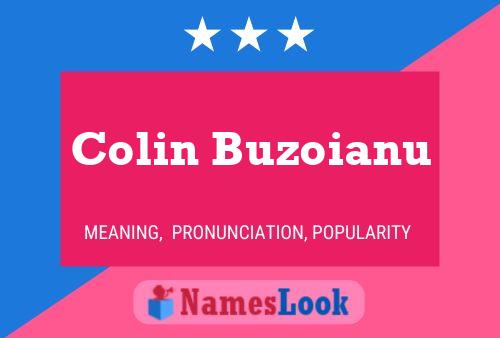 Постер имени Colin Buzoianu