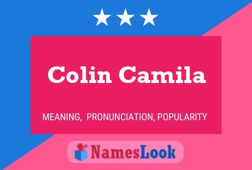 Постер имени Colin Camila