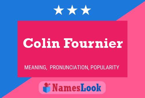 Постер имени Colin Fournier