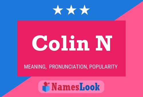 Постер имени Colin N